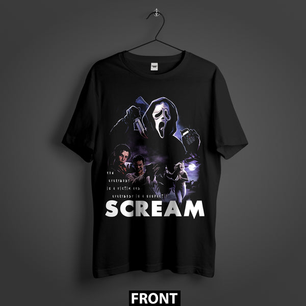 Slash & Scream Horror Double-Sided Premium T-Shirt (Unisex)
